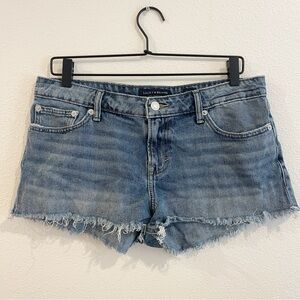 Lucky‎ Brand The Cut Off Denim Shorts Women's 8/29 Blue Jean Distressed Summer